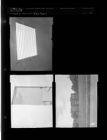 School; Bathroom; Vent (3 Negatives), August 20-21, 1957 [Sleeve 39, Folder d, Box 12]